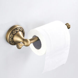 Antique Brass Bathroom Toilet Paper Holder Wall Mount Roll Paper Holder QD1621