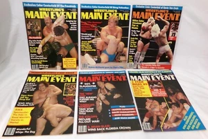 Vintage 1985 Wrestling's Main Event 11 Magazine Lot Hogan Flair Rhodes Andre - Picture 1 of 4