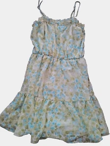 NWT Women’s Liberty Love babydoll floral dress Sz  L Fashion Spring Green Hippie - Picture 1 of 8