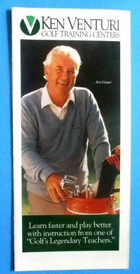 复古 - KEN VENTURI 高尔夫训练中心 - 手册 - Hilton Head SC — 第 1/2 张图片