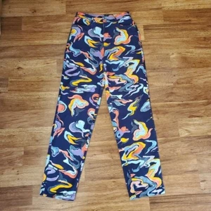 Forever 21 Damengröße Small gerades Bein Stretch hoher Bund marmoriert Jeans - Bild 1 von 8