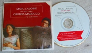 Marc LAVOINE Cristina MAROCCO (CD Single)  J'ai tout oublié - Picture 1 of 2