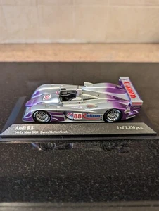 MINICHAMPS 1:43 AUDI R8 24TH LE MANS 2004 - DAVIES/HERBET/SMITH 1 OF 1,536 PCS - Picture 1 of 7