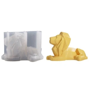 Lion Resin Mold Making Mold Scented Silicone Mold for Home Decor - Picture 1 of 8