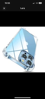 Funda delgada de gel TPU ESR para Apple iPhone transparente Foto 1 de 4