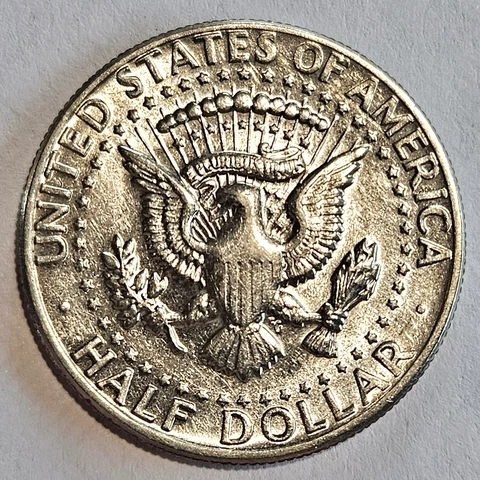 U.S.A. 1971 Kennedy Clad 1/2 Dollar, AU, Nice Price, FAST SHIPPING Cover