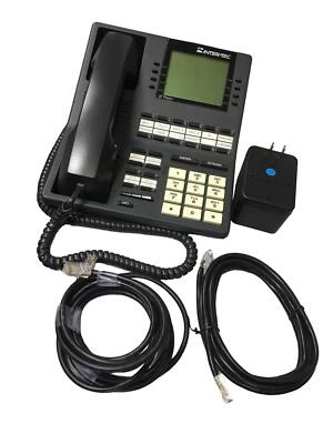 INTER-TEL 770.4500 IP Executive W/ Ethernet Cable, Curly Cord, Adapter 770.4500 - Image 1 of 3
