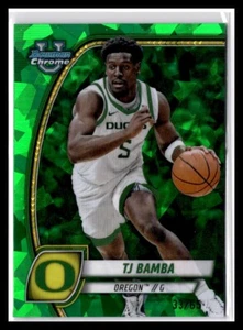 2024-25 Bowman University Zafiro Verde/65 Tj Bamba #74 - Imagen 1 de 2