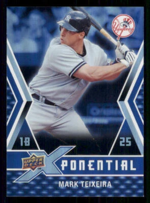 2009 Upper Deck X Xponential #MT Mark Teixeira - Image 1 of 2