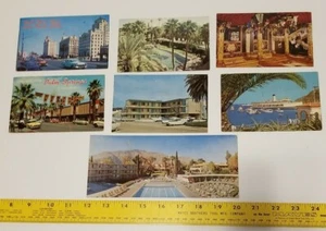 7 Vintage California Postcard 5 cent stamps - Picture 1 of 12