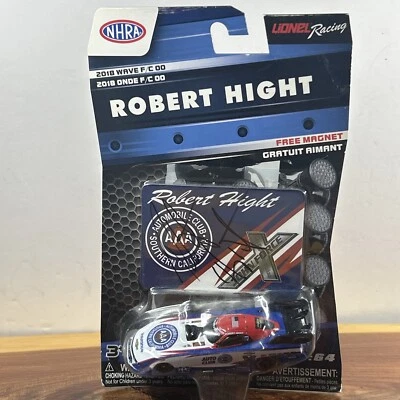 Firmado 2018 NHRA WAVE FC/00 ROBERT HIGHT AAA CHEVY CAMARO COCHE DIVERTIDO 1/64, NUEVO, Foto 1 de 4
