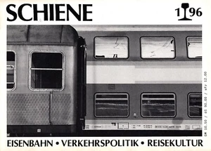 20378/ SCHIENE – Die andere Eisenbahnzeitschrift – Heft 1/1996 - RARITÄT - Picture 1 of 1