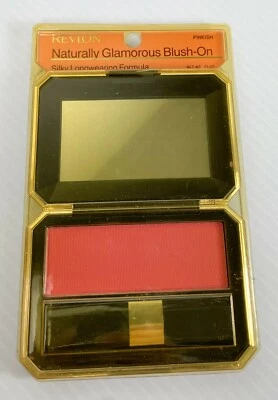 New in Package REVLON NATURALLY GLAMOROUS BLUSH-ON - Pinkish **RARE! - Image 1 of 4