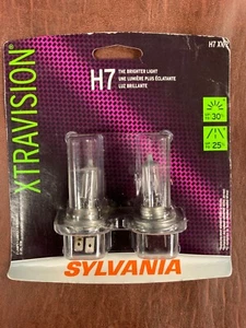 SYLVANIA H7XV.BP2 H7 XtraVision Halogen Headlight Bulb - 2 Pieces - Picture 1 of 1