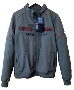 Neu Harley-Davidson Jacke Idyll Winddicht Grün Softshell Medium - Bild 1 von 14