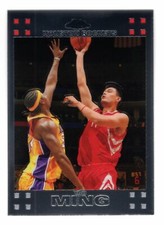 2007-08 TOPPS CHROME YAO MING CARD #11  *MINT*   *HOUSTON ROCKETS*