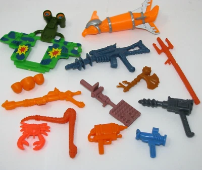 Лот винтажный TMNT подростков мутант Ninja черепашки аксессуары оружие  - Изображение 1 из 4