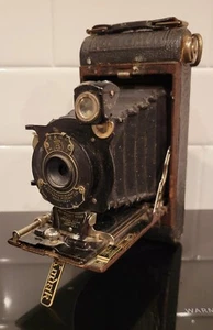 Kodak No. 1 Pocket Folding A120 Roll Film Camera - Picture 1 of 6