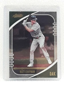 Matt Chapman 2021 Panini Absolute Baseball - #77 - Oakland Athletics - Picture 1 of 2