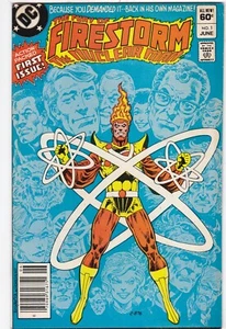 1982 THE FURY OF FIRESTORM #1 1ST BLACK BISON NEWSTAND VARIANT - Picture 1 of 2