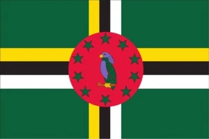 flaggenmeer®  Flagge Dominica 80 g/m² - Bild 1 von 4
