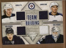 2013-14 Panini Titanium Team Quad #TBJET Little/Kane/Redmond/Pasquale Jersey/100