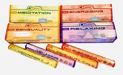 Tulasi Aromatherapy   Series  Incense Sticks (Box of 6 Rolls, 20 Sticks/Pack) - Image 1 of 4