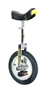 Qu-Ax Einrad LUXUS 12" (203mm), Farbe: chrom (19008) - Bild 1 von 1