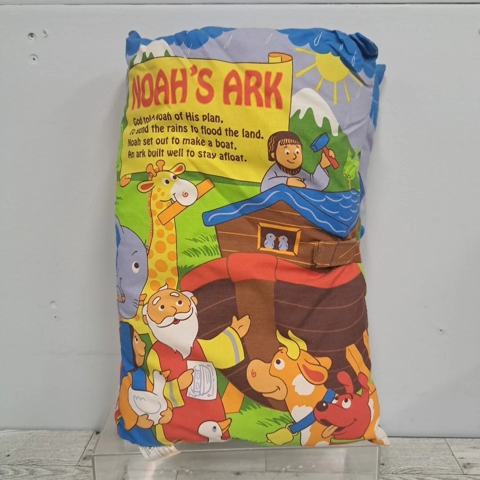 Soft Play Noah's Ark Soft Plush Story Pillow Book - Image 1 of 4