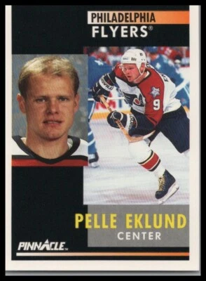 1991-92 Pinnacle #134 Pelle Eklund - Image 1 of 2