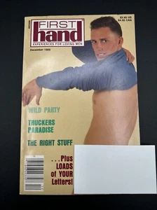 Schwulenmagazin aus erster Hand, Dezember 1989. - Bild 1 von 7
