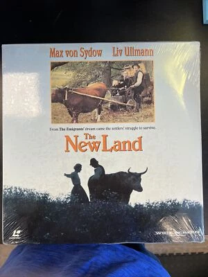 The New Land Widescreen Laserdisc LD 204 Min Max Von Sydow NEW SEALED Foto 1 de 2
