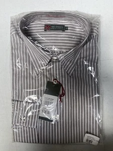 Nic Green XL Brown Shirt Long Sleeve RRP $139 - Picture 1 of 1