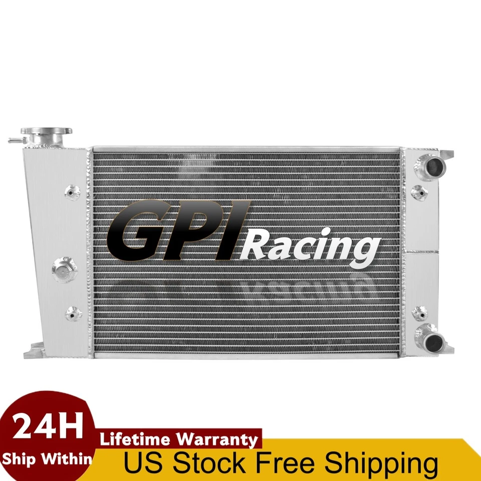 Radiador de aluminio de 2 filas para VW GOLF MK1 Jetta 1975-1981 SCIROCCO GTI SPEC 1,6 L MT Foto 1 de 4