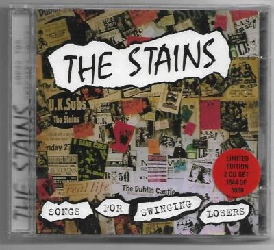 THE STAINS "Songs For Swinging Losers" Limited 2 CD 1996 - NEU/OVP/NEW/Sealed - Bild 1 von 2