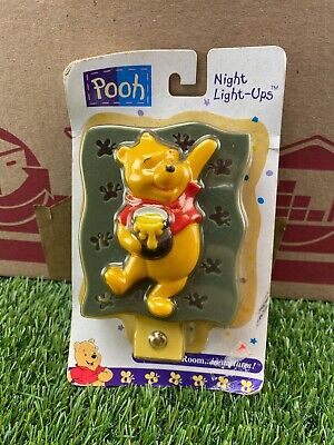 Winnie The Pooh Night Light Wall Plugin Disney Room Light Childrens Book  • 23.96$