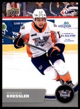 2021-22 Upper Deck CHL Braeden Kressler Hockey Card #68