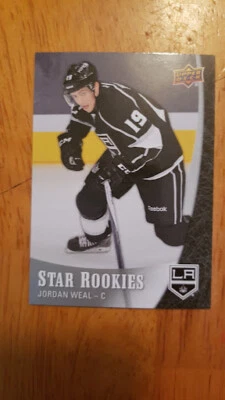  2015-16 Upper Deck star rookies NHL Star Rookies RC Jordan Weal #24 - Image 1 of 2