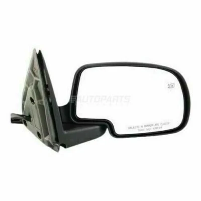 New Right Power Mirror Heated Manual Folding For 2003-07 GMC Sierra 1500 Classic - Imagen 1 de 4