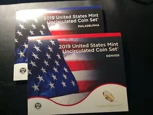 Mint Set - 2019 P and D Uncirculated Set: 10 Coins (MS10-225) - Picture 1 of 5