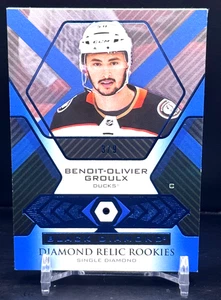 2021-22 Black Diamond - Benoit-Olivier Groulx - Diamond Relic Rookie Sapphire /9 - Bild 1 von 2