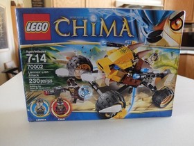 Lego Legends of Chima Lennox' Lion Attack model 70002 w/ Box and Instructions