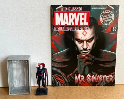 Classic Marvel Figurine Collection Magazine #80 MR SINISTER (Eaglemoss, 2008) - Image 1 of 4