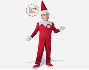 The Elf on the Shelf Boy Christmas Elf Toddler Costume Sz Medium 4T NEW - Picture 1 of 2