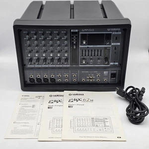 Yamaha EMX62M 200w 6-Channel Powered Mixing Mixer Head  - Picture 1 of 11