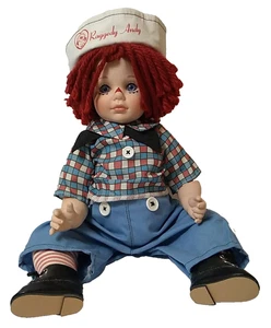 My Best Friends Raggedy Andy Porcelain Doll by Susan Wakeen Multicolor - Bild 1 von 10