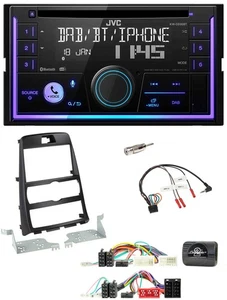 JVC Lenkrad USB 2DIN DAB Bluetooth CD Autoradio für Hyundai Genesis 2010-2013 sc - Bild 1 von 10