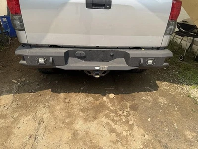 Used Rear Bumper Assembly Rear fits: 2010 Toyota Tundra chrome bumper w/o park a - Image 1 of 4