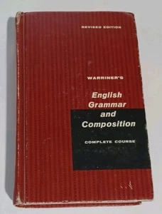 Vintage Textbook ENGLISH GRAMMAR & COMPOSITION 1965 Hardcover Pre-owned - Picture 1 of 21