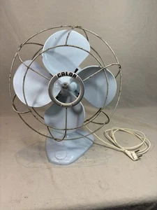 VINTAGE CALOR Bivolt Sky Blue Functional FAN DESIGN 50 60 - Picture 1 of 6